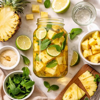 Image of Fresh Pineapple Infused Vodka