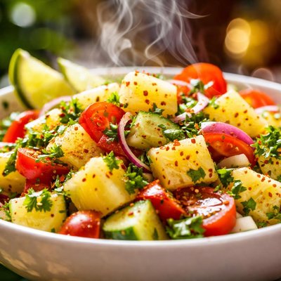 Image of Fresh Pineapple Salad