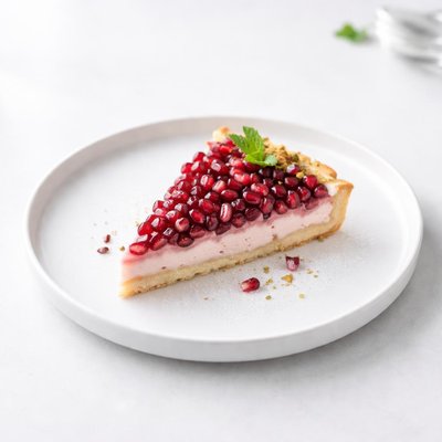 Image of Fresh Pomegranate Pie