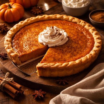 Image of Fresh Pumpkin Pie