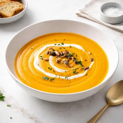 Image of Fresh Pumpkin Soup by Kerry Simon