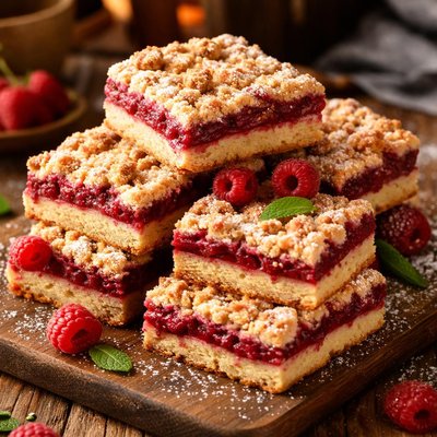 Image of Fresh Raspberry Bars