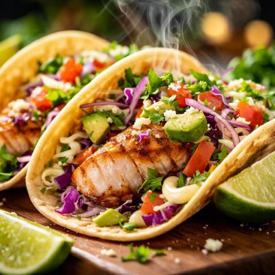 Image of Fresh Red Snapper Tacos by Sam Zien