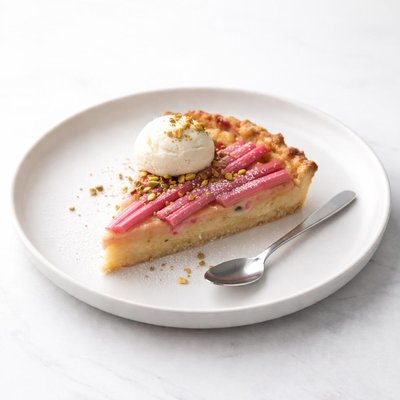 Image of Fresh Rhubarb Pie