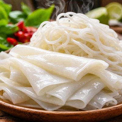 Image of Fresh Rice Sheets and Noodles