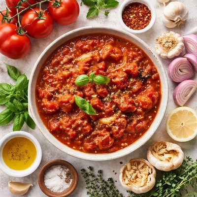 Image of Fresh Roasted Tomato Sauce