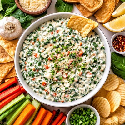 Image of Fresh Spinach Dip