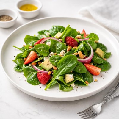 Image of Fresh Spinach Salad