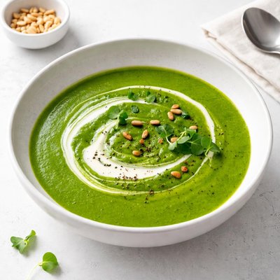 Image of Fresh Spinach Soup