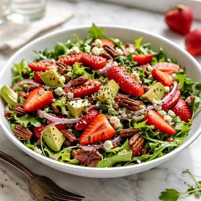 Image of Fresh Strawberry Salad