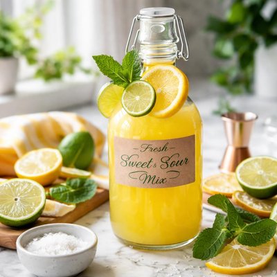 Image of Fresh Sweet N Sour Mix for Margaritas