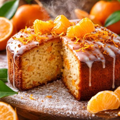 Image of Fresh Tangerine Cake