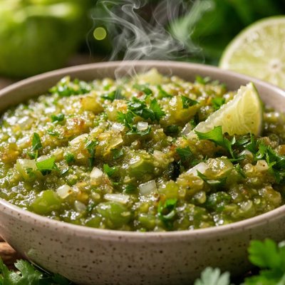 Image of Fresh Tomatillo Salsa Verde
