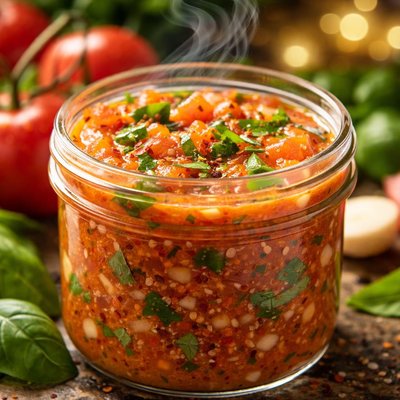 Image of Fresh Tomato Basil Vinaigrette