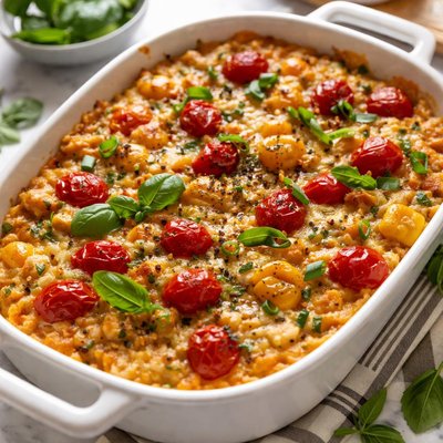 Image of Fresh Tomato Corn Bake