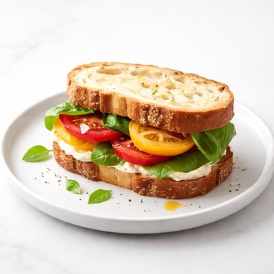 Image of Fresh Tomato Sandwich