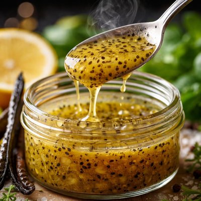 Image of Fresh Vanilla Bean Vinaigrette