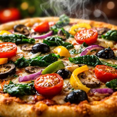Image of Fresh Vegetable Pizza