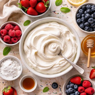 Image of Fresh Whipped Cream Topping
