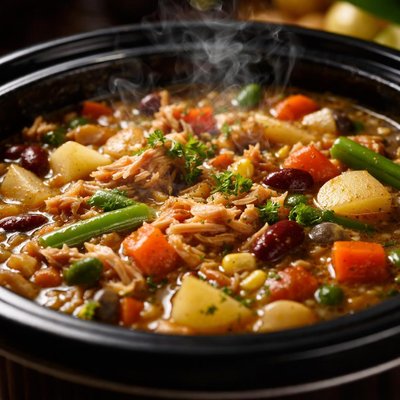 Image of Fridge Leftovers Stew Crock Pot
