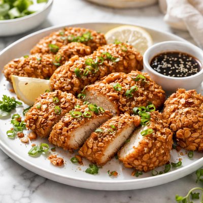 Image of Fried Almond Chicken