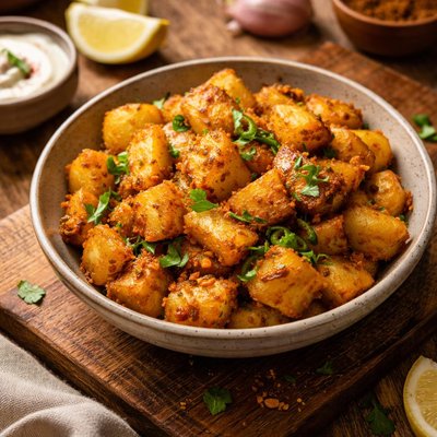 Image of Vegan Fried Aloo