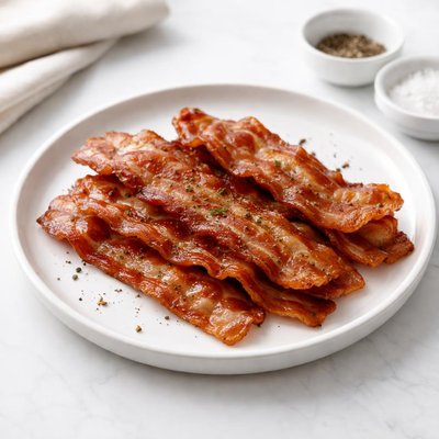 Image of Fried Bacon in the Oven
