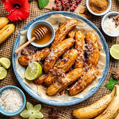 Image of Fried Bananas Cape Verde Islands