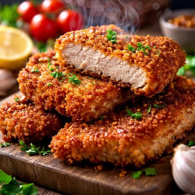 Image of Fried Breaded Pork Chops