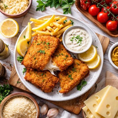 Image of Fried Cheese the Czech Way