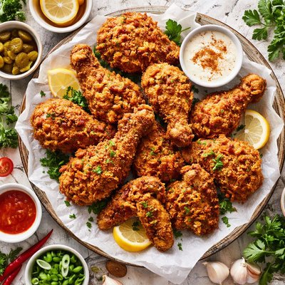 Image of Fried Chicken Emeril Style