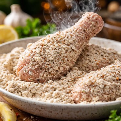 Image of Fried Chicken in Seasoned Flour
