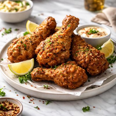 Image of Fried Chicken Legs Done My Way
