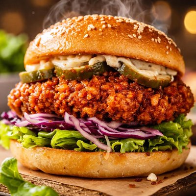 Image of Whole30 Fried Chicken Slider
