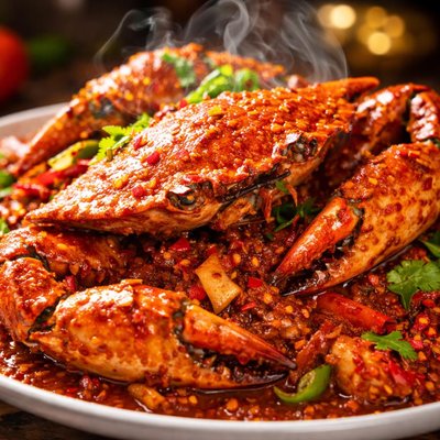Image of Fried Chilli Crabs