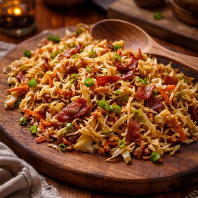 Image of Fried Coleslaw with Bacon