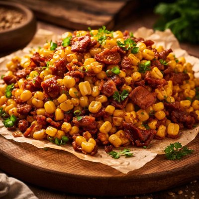 Image of Fried Corn with Bacon