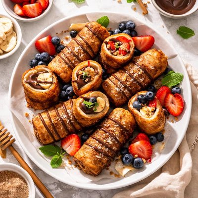 Image of Fried Dessert Rolls