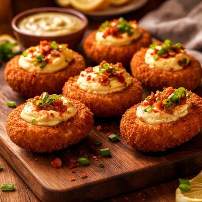 Image of Fried Deviled Eggs