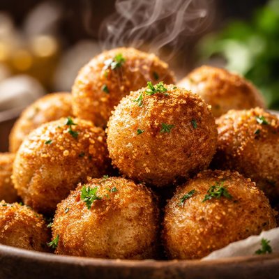 Image of Whole30 Fried Dough Balls