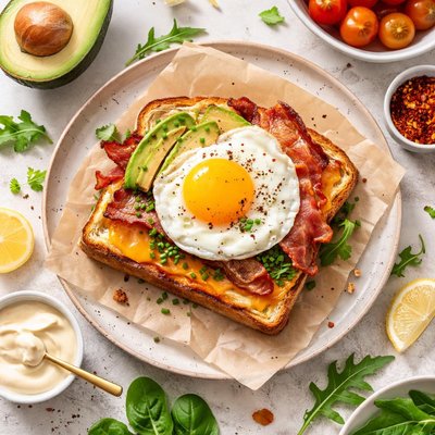 Image of Fried Egg Cheese Sandwich