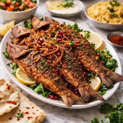 Image of Fried Fish Iraqi Style
