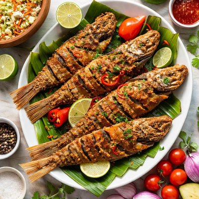 Image of Fried Flying Fish