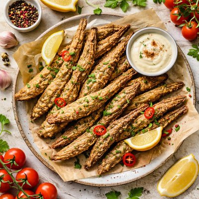 Image of Fried Fresh Smelts