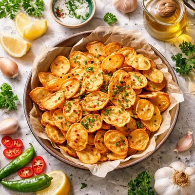 Image of Fried Garlic Chips