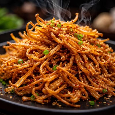 Image of Fried Golden Needles