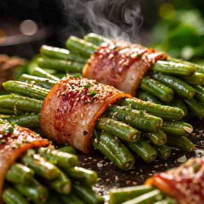 Image of Fried Green Bean Bundles