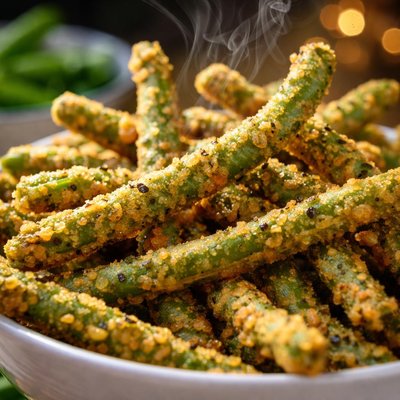 Image of Fried Green Beans the Neelys