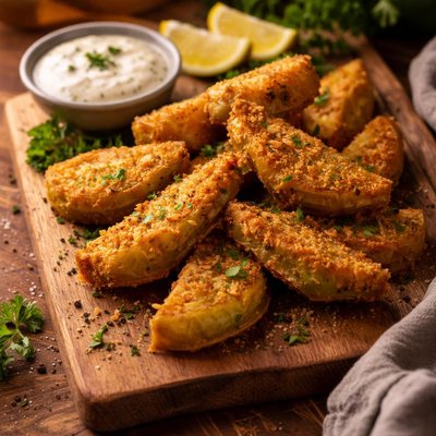 Image of Fried Green Tomato Wedges