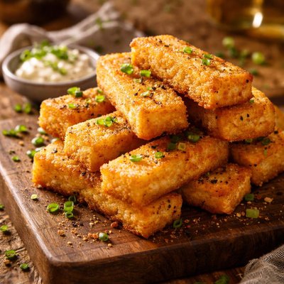 Image of Fried Grits